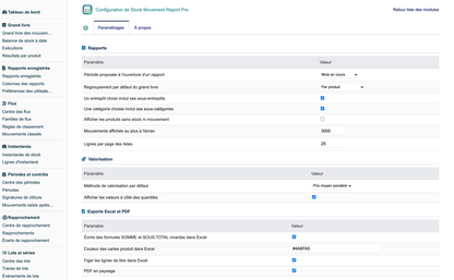 Stock Movement Report Pro
