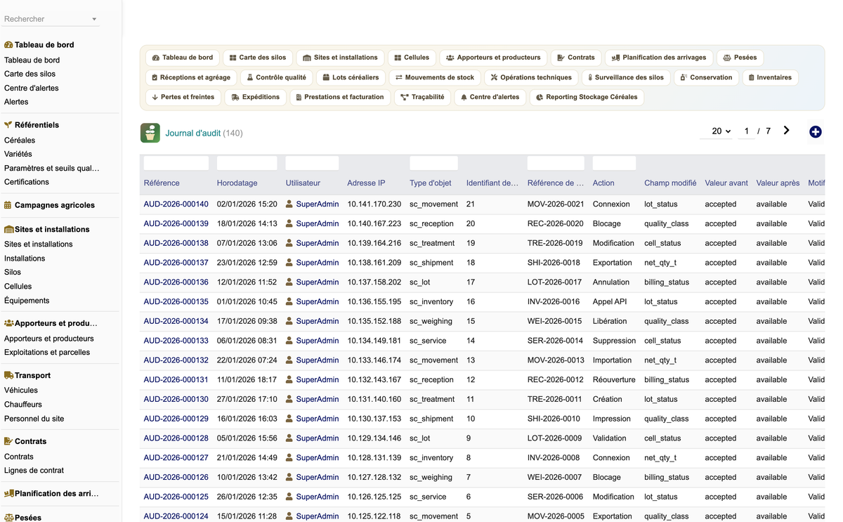 DoliResources - Dolibarr - 53_journal_audit