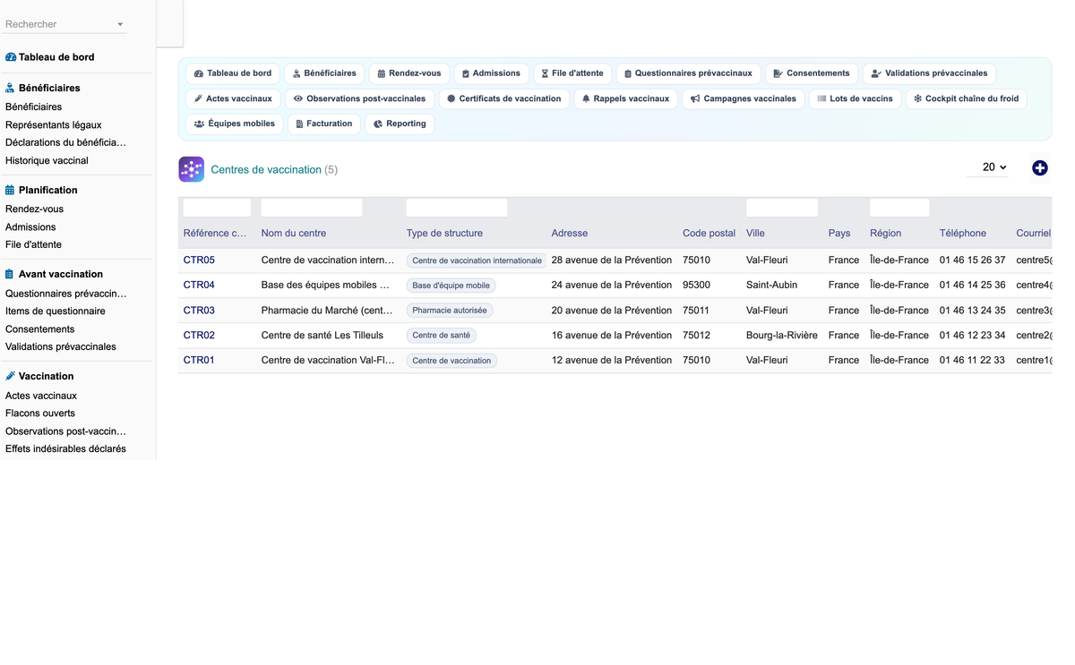 DoliResources - Dolibarr - 55_centres_de_vaccination