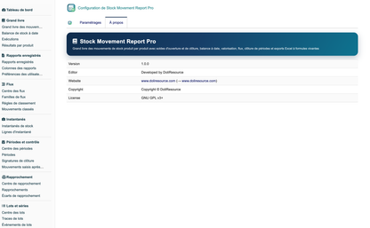 Stock Movement Report Pro