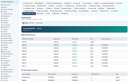 Advanced Payroll Management - Dolibarr