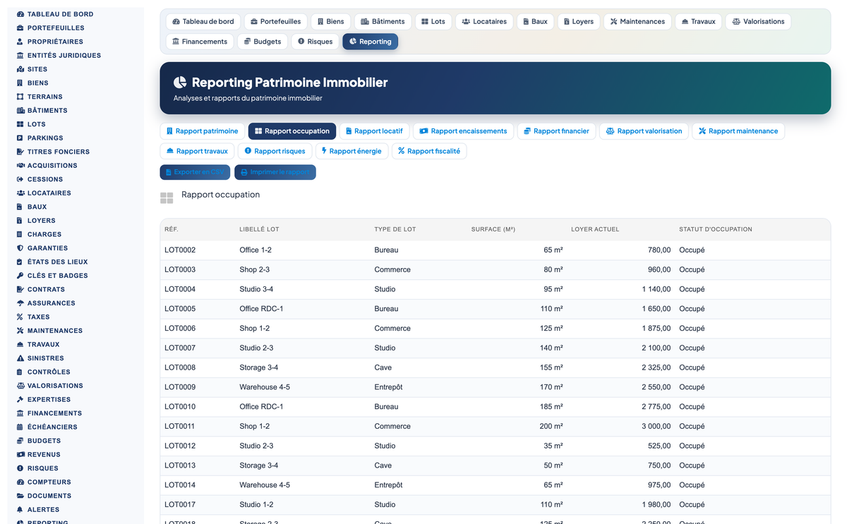 Real Estate Asset Management - Dolibarr