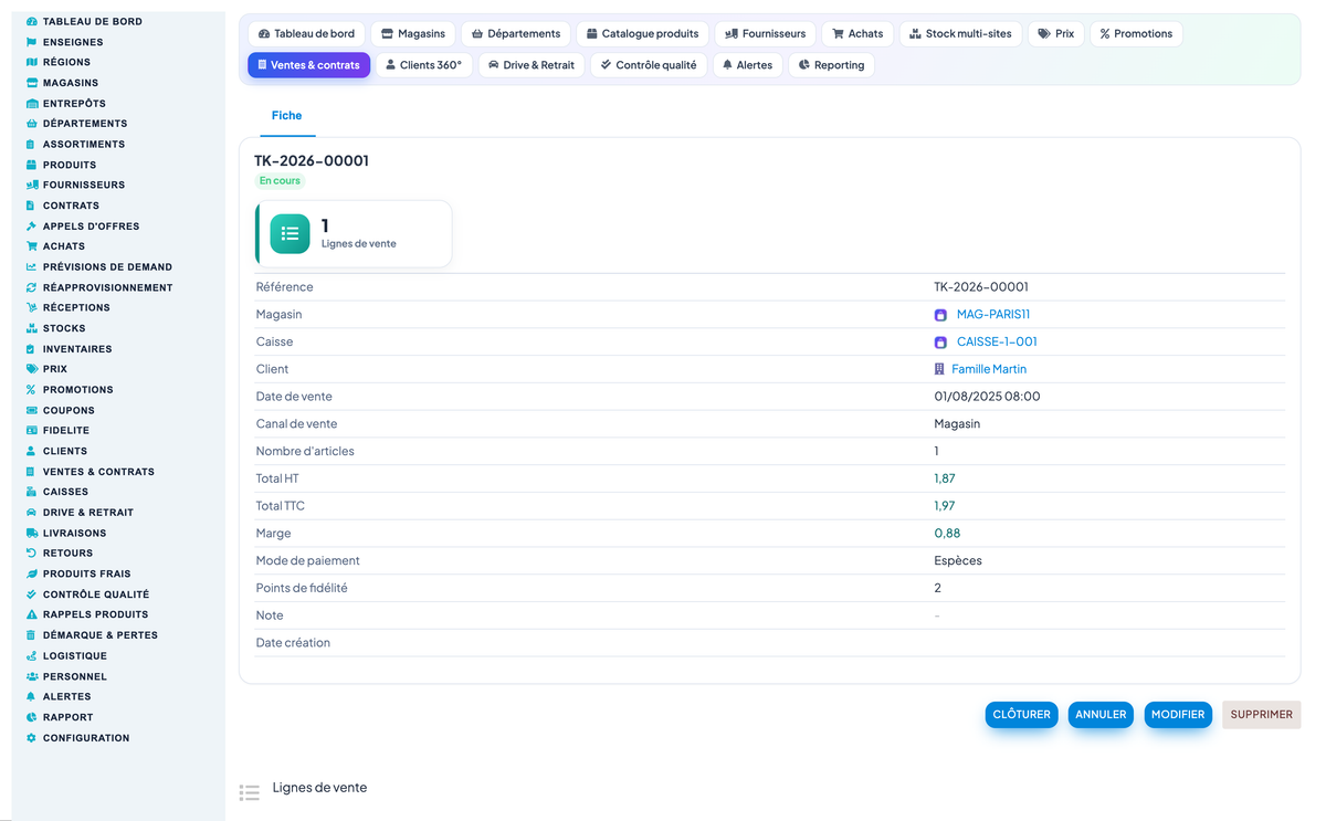 Grocery, Convenience-Store, Supermarket & Hypermarket Retail Management for Dolibarr