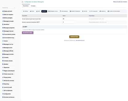 MESSAGING MANAGEMENT - Dolibarr