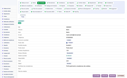 HR Performance Evaluation Management - Dolibarr