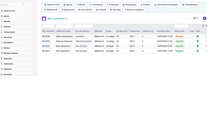 DoliResources - Dolibarr - 58_list_gynoperatingroom