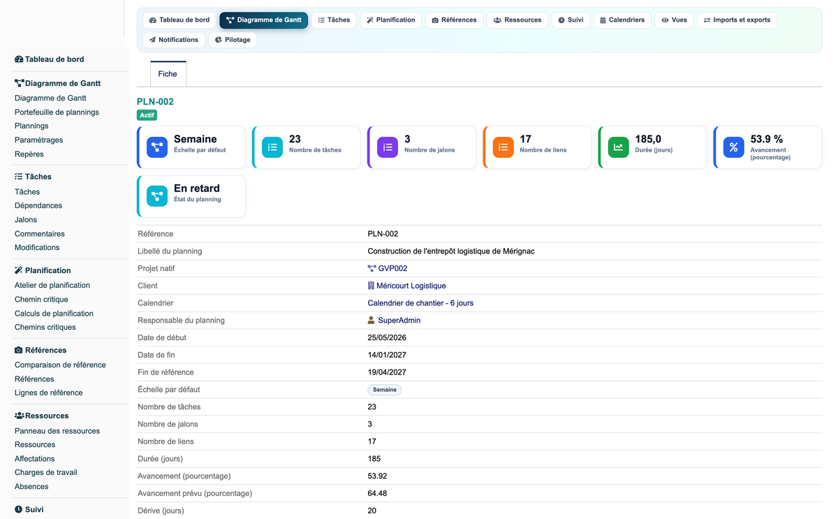 Gantt View Project Pro