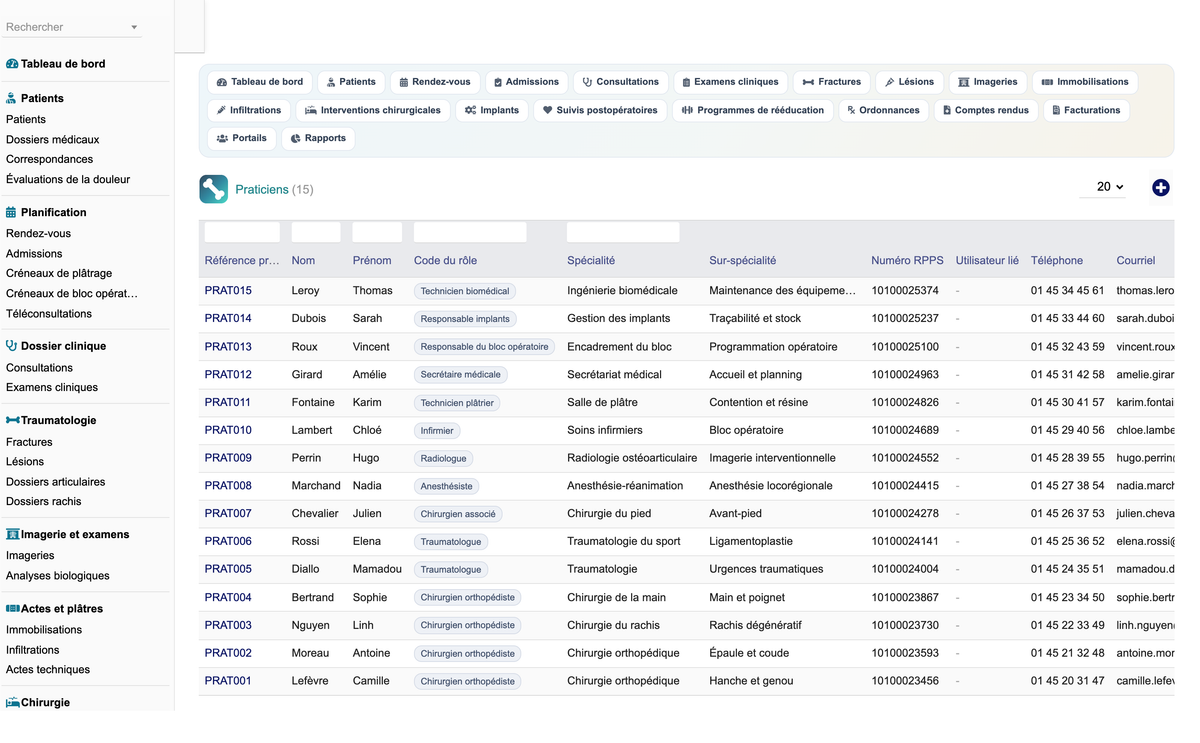 DoliResources - Dolibarr - 59_praticiens