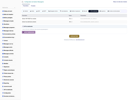 MESSAGING MANAGEMENT - Dolibarr