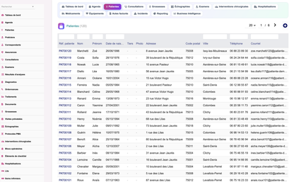 DoliResources - Dolibarr - 60_list_gynpatient