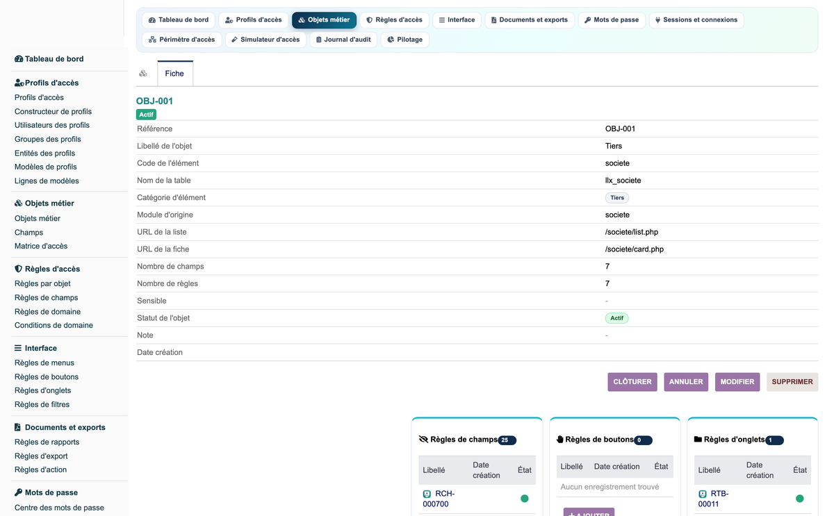 Access Manager Pro — advanced access control for Dolibarr