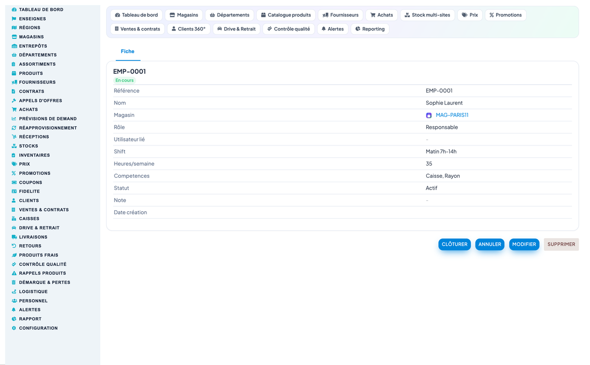Grocery, Convenience-Store, Supermarket & Hypermarket Retail Management for Dolibarr
