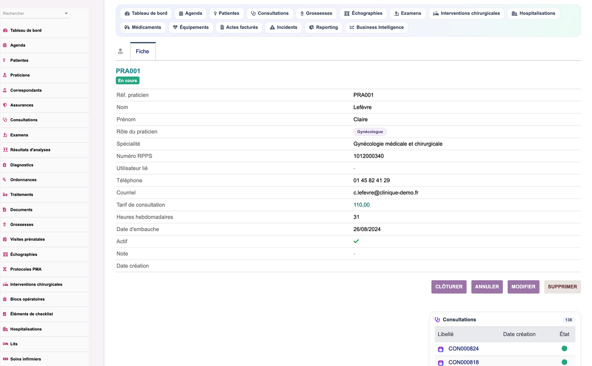 DoliResources - Dolibarr - 63_card_gynpractitioner