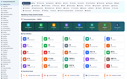 Biometric Time & Attendance Management - Dolibarr
