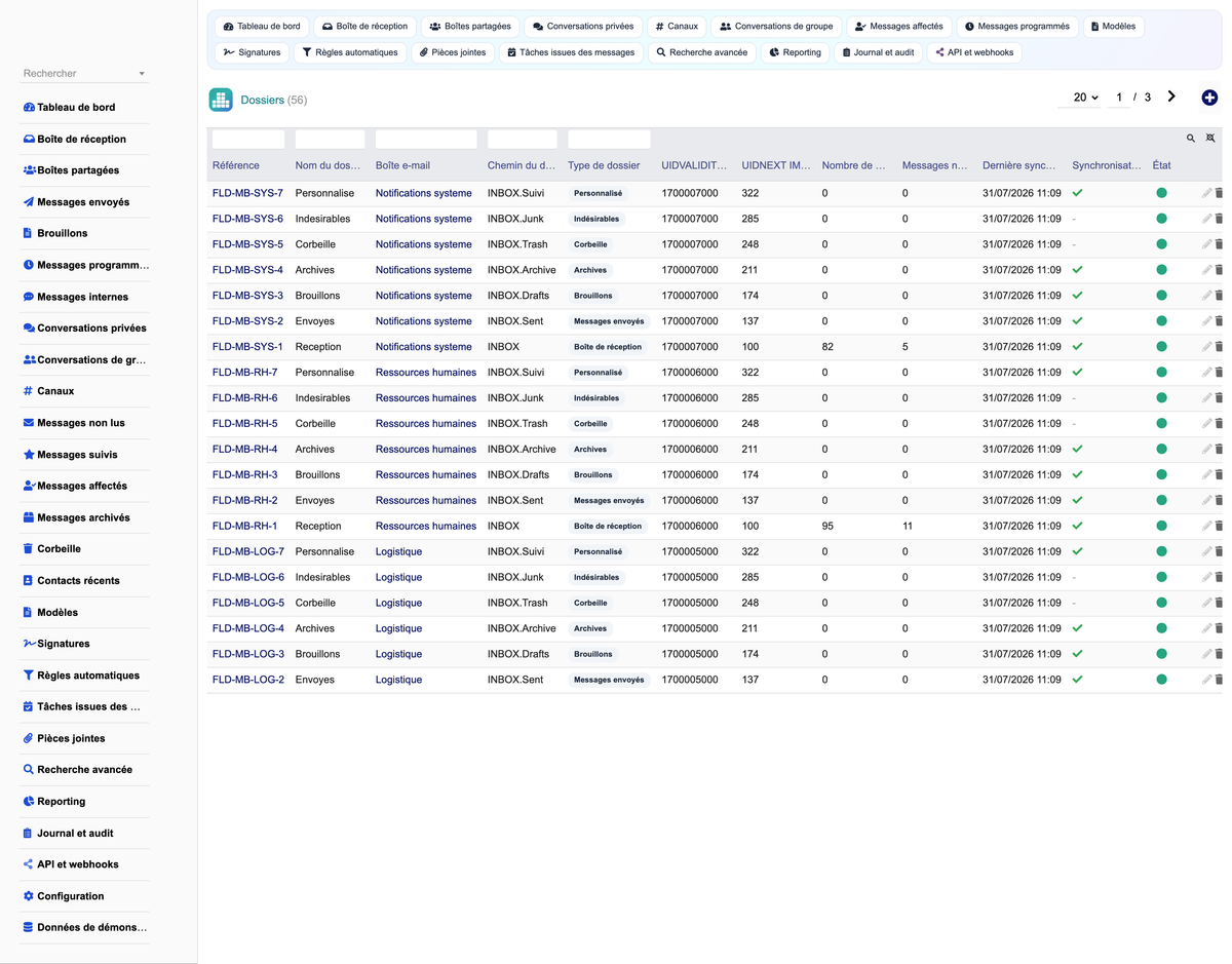 MESSAGING MANAGEMENT - Dolibarr