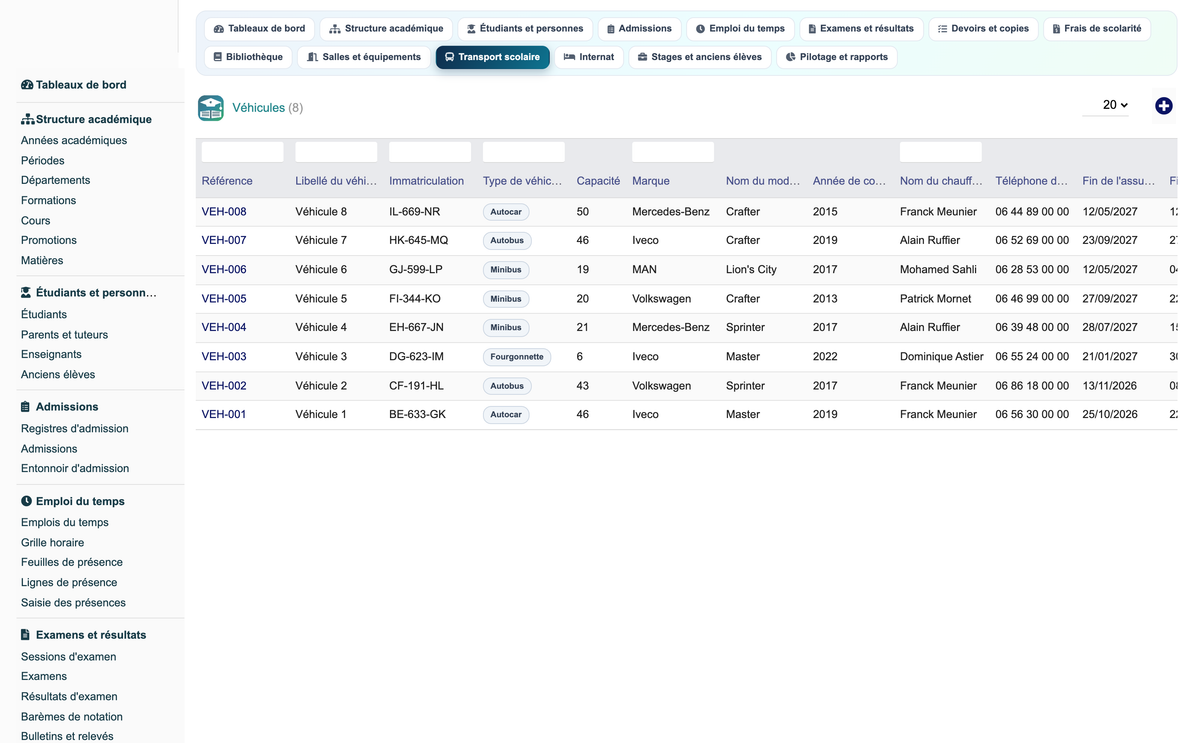 Education ERP Pro — school management for Dolibarr