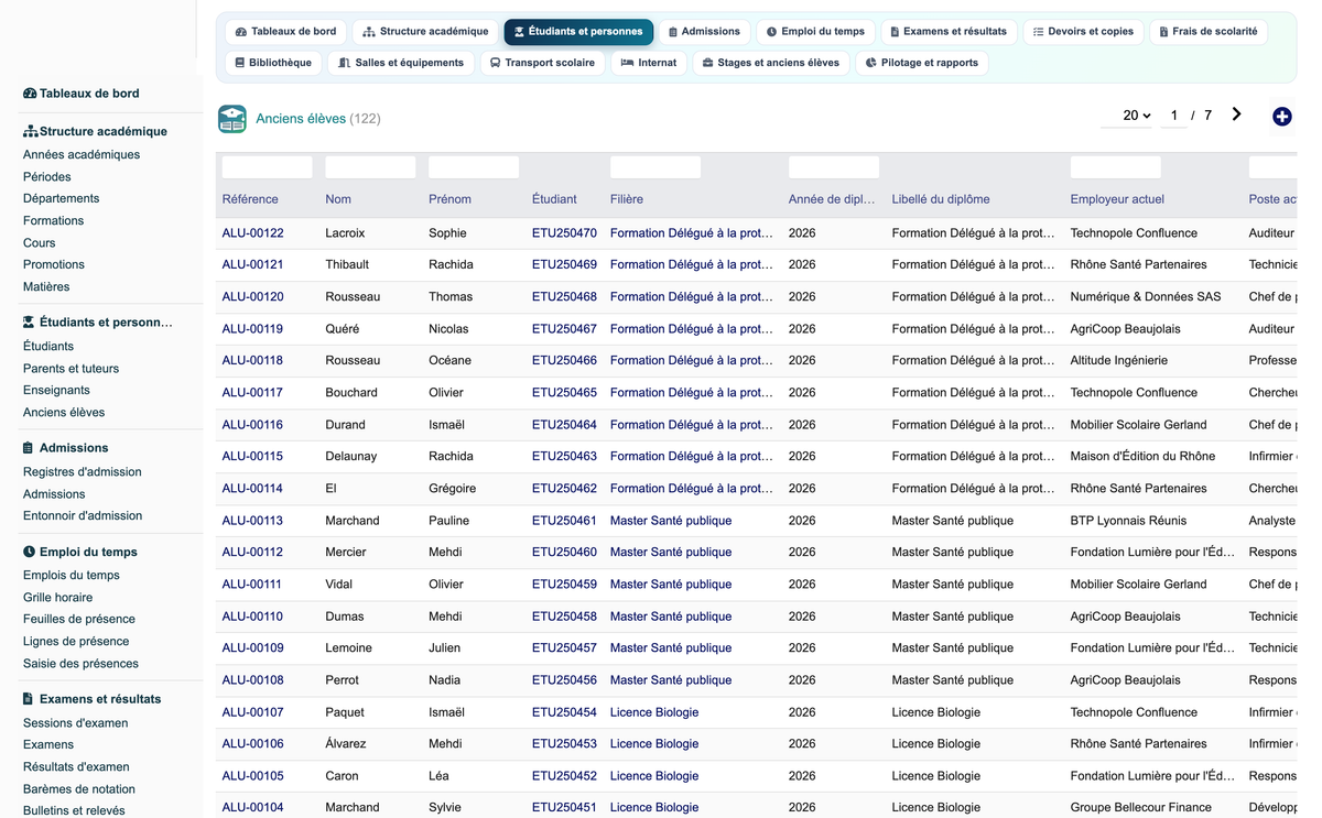 Education ERP Pro — school management for Dolibarr