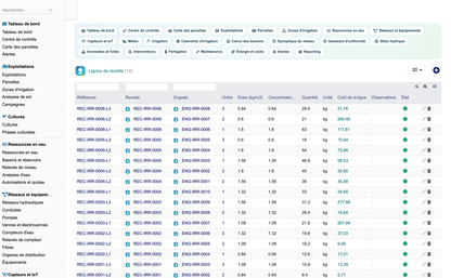 DoliResources - Dolibarr - 73_lignes_de_recette