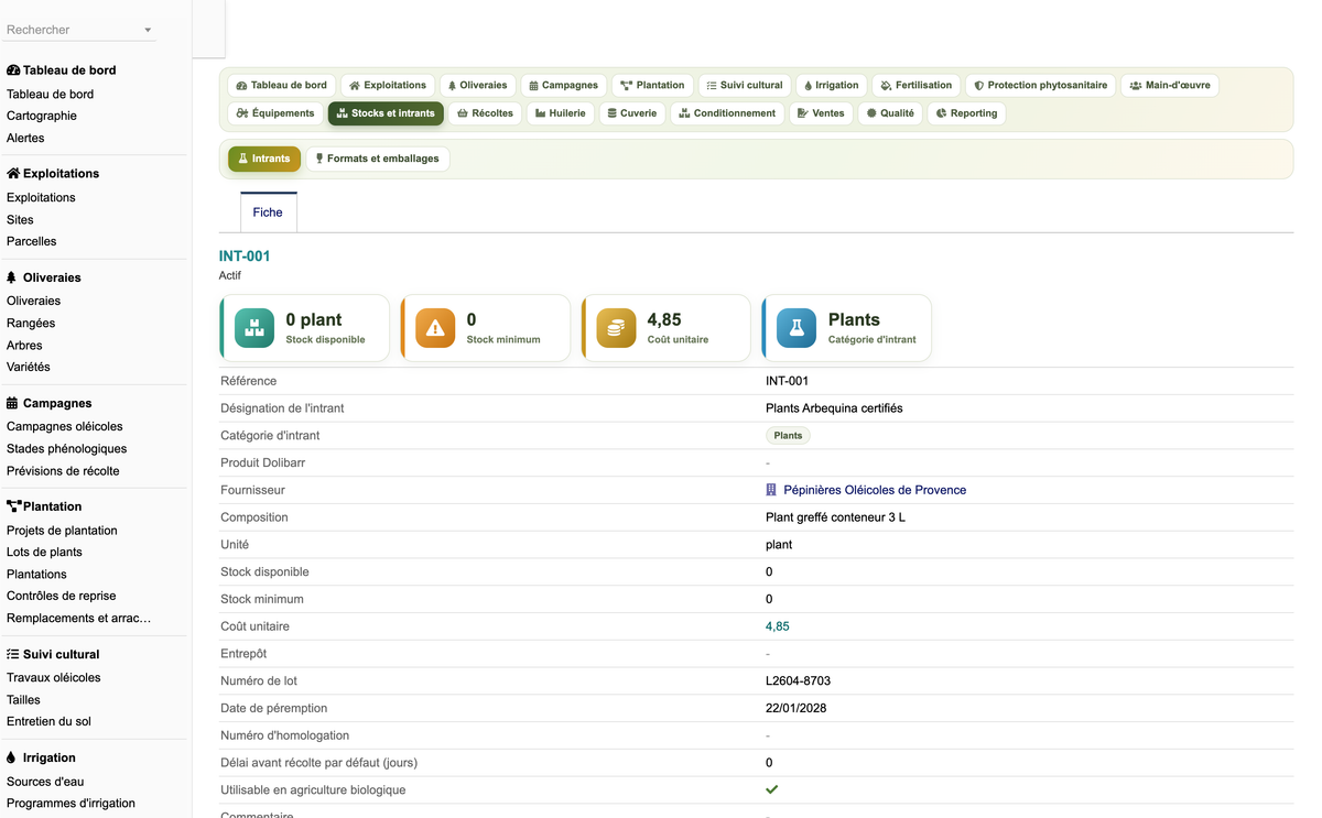 DoliResources - Dolibarr - 74_fiche_intrant