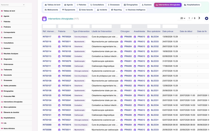 DoliResources - Dolibarr - 76_list_gynsurgery