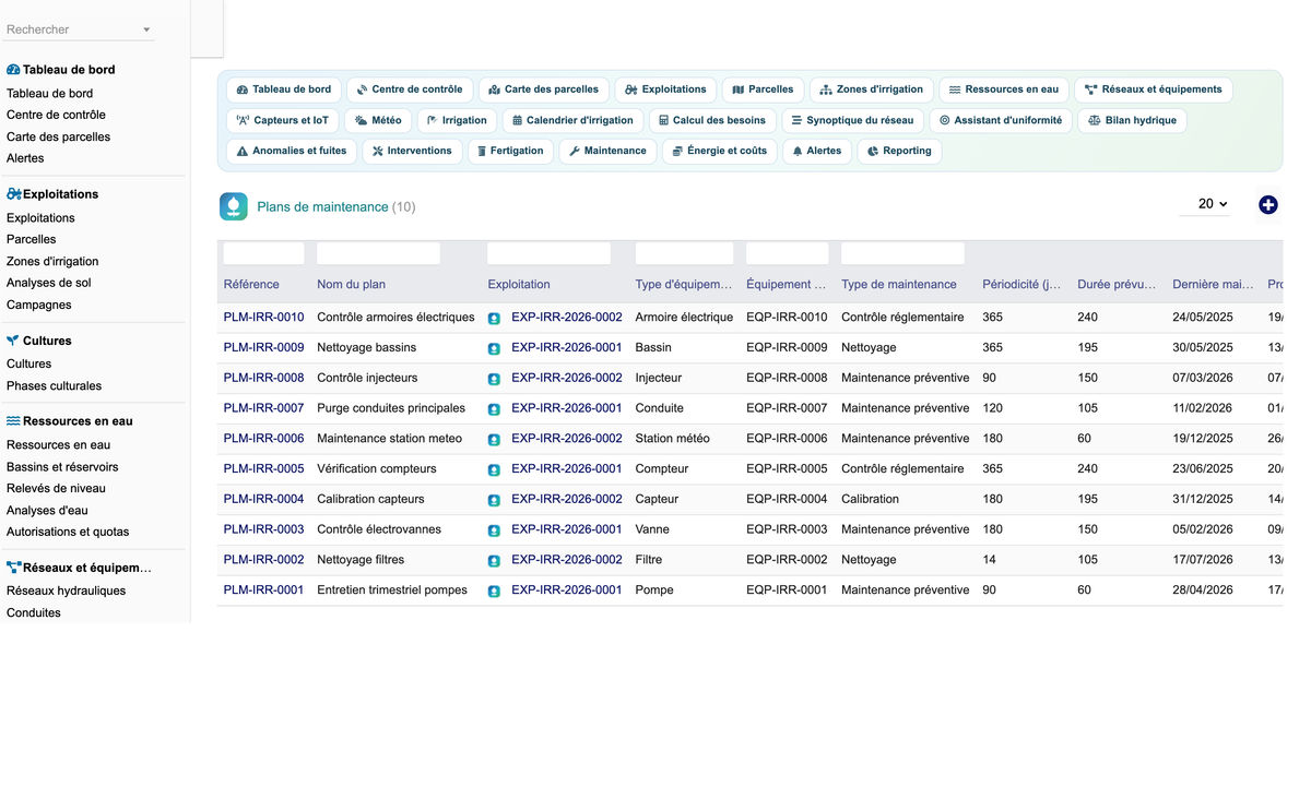 DoliResources - Dolibarr - 76_plans_de_maintenance