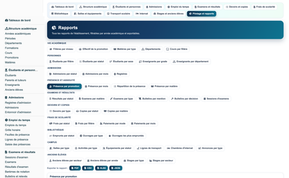 Education ERP Pro — school management for Dolibarr