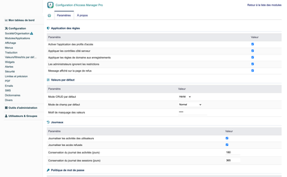 Access Manager Pro — advanced access control for Dolibarr