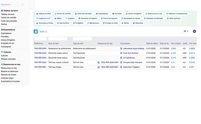 DoliResources - Dolibarr - 87_tarifs