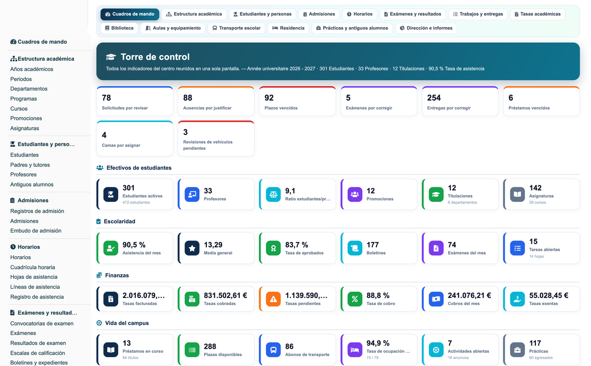 Education ERP Pro — school management for Dolibarr