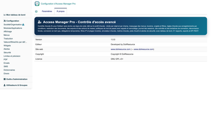 Access Manager Pro — advanced access control for Dolibarr