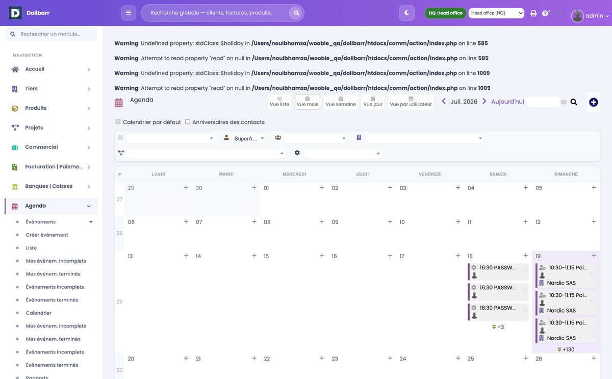 DoliResources - Dolibarr - finance_06_agenda