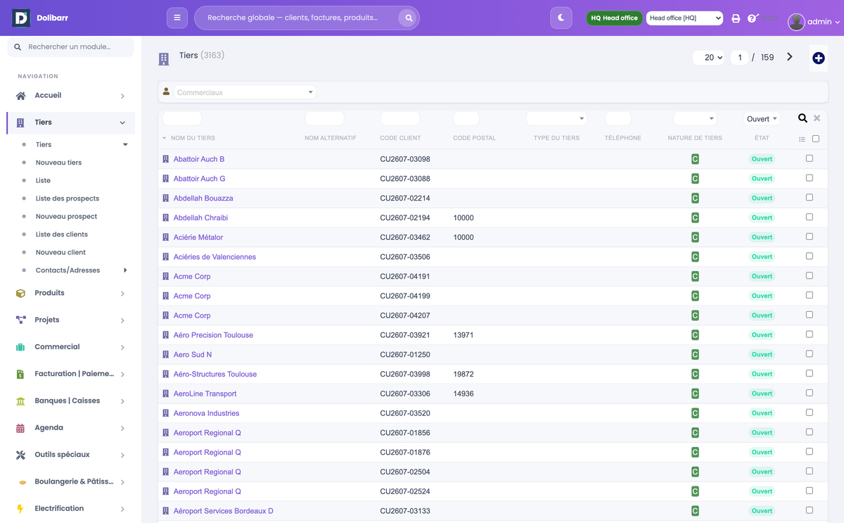 DoliResources - Dolibarr - projects_02_thirdparties